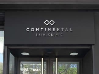 front entrance of the Continental Skin Clinic