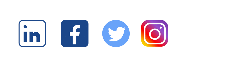 social media icons